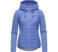 Ragwear Damen Übergangsjacke leichte Steppjacke kurz mit weichen Ärmeln und Kapuze Lucinda Blue2024 Gr. S