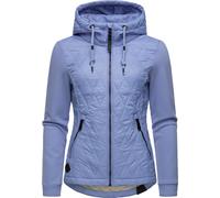 Outdoorjacke RAGWEAR "Lucinda", Damen, Gr. XXXL(46), blau (mittelblau), Obermaterial: 100% Polyester. Obermaterial Ärmel: 100% Baumwolle. Futter: 100% Polyester. Wattierung: 100% Polyester, figurbeton