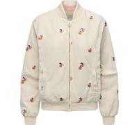 Outdoorjacke RAGWEAR "Lunara YOUMODO", Damen, Gr. XXL (44), ecru, Obermaterial: 100% Polyester; Innenfutter: 100% Polyester, lässig geschnitten hüftlang, V-Ausschnitt, Ärmel ohne Ärmelschlitz Rippbünd