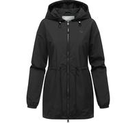 Outdoorjacke RAGWEAR "Monadissimo A YOUMODO", Damen, Gr. S (36), schwarz, Obermaterial: 100% Polyester; Innenfutter: 100% Polyester, Basic, gerade Po-bedeckend, hoch geschlossener Ausschnitt, Ärmel oh