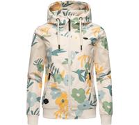 Outdoorjacke RAGWEAR "Nuggie Block Flower", Damen, Gr. S (36), beige, Außenmaterial: 100% Polyester; Innenfutter: 100% Polyester, gerade hüftbedeckend, eng Rippstrickbündchen, Jacken Outdoorjacke, mod