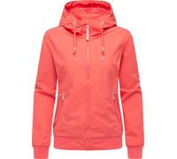 Outdoorjacke RAGWEAR "Oggie YOUMODO", Damen, Gr. 4XL (48), orange (koralle), Obermaterial: 100% Polyester. Innenfutter: 100% Polyester, Basic, gerade hüftbedeckend, hoch geschlossener Ausschnitt, Ärme