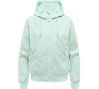 Outdoorjacke RAGWEAR "Oggie YOUMODO", Damen, Gr. XL (42), mint26, Obermaterial: 100% Polyester; Innenfutter: 100% Polyester, Basic, gerade hüftbedeckend, hoch geschlossener Ausschnitt, Ärmel ohne Ärme