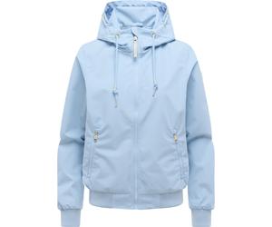 Outdoorjacke RAGWEAR "Oggie YOUMODO", Damen, Gr. XS (34), arctic blau26, Obermaterial: 100% Polyester. Innenfutter: 100% Polyester, Basic, gerade hüftbedeckend, hoch geschlossener Ausschnitt, Ärmel oh