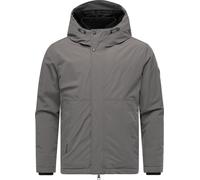 Outdoorjacke RAGWEAR "Saqon YOUMODO", Damen, Gr. L (52), stone, Obermaterial: 90% Nylon, 10% Elasthan; Innenfutter: 100% Polyester; Wattierung: 100% Polyester, gerade hüftbedeckend, hoch geschlossener