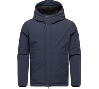 Outdoorjacke RAGWEAR "Saqon YOUMODO", Damen, Gr. XL (54), navy, Obermaterial: 90% Nylon, 10% Elasthan; Innenfutter: 100% Polyester; Wattierung: 100% Polyester, gerade hüftbedeckend, hoch geschlossener