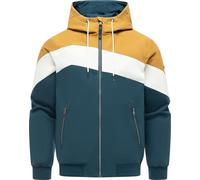 Outdoorjacke RAGWEAR "Stewie Block YOUMODO", Gr. XXL (56), cinnamon, Obermaterial: 100% Polyester; Futter: 100% Polyester, gerade hüftbedeckend, Ärmel ohne Ärmelschlitz Rippstrickbündchen, Jacken Outd