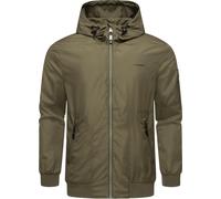 Outdoorjacke RAGWEAR "Stewie II", Herren, Gr. M (50), grün (olivgrün), Obermaterial: 100% Polyester. Futter: 100% Polyester, gerade hüftbedeckend, Ärmel ohne Ärmelschlitz Rippstrickbündchen, Jacken Ou