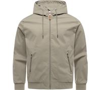 Outdoorjacke RAGWEAR "Stewie Twill YOUMODO", Herren, Gr. M (50), helloliv, Twill, Obermaterial: 100% Polyester; Futter: 100% Polyester, gerade hüftbedeckend, hoch geschlossener Ausschnitt, Ärmel ohne 