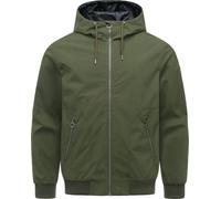 Outdoorjacke RAGWEAR "Stuartt Summer YOUMODO", Herren, Gr. 4XL (60), olivgrün, Obermaterial: 100% Polyester. Innenfutter: 100% Polyester, gerade hüftbedeckend, hoch geschlossener Ausschnitt, Ärmel ohn