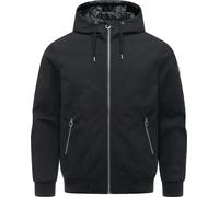 Outdoorjacke RAGWEAR "Stuartt Summer YOUMODO", Herren, Gr. M (50), schwarz, Obermaterial: 100% Polyester. Innenfutter: 100% Polyester, gerade hüftbedeckend, hoch geschlossener Ausschnitt, Ärmel ohne Ä