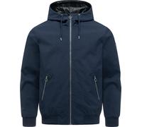 Outdoorjacke RAGWEAR "Stuartt Summer YOUMODO", Herren, Gr. XL (54), navy, Obermaterial: 100% Polyester; Innenfutter: 100% Polyester, gerade hüftbedeckend, hoch geschlossener Ausschnitt, Ärmel ohne Ärm