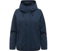 Outdoorjacke RAGWEAR "Sunniva Light", Damen, Gr. M (38), blau (navy26), Obermaterial: 100% Polyester. Innenfutter: 100% Polyester, Basic, lässig geschnitten hüftbedeckend, hoch geschlossener Ausschnit