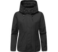 Outdoorjacke RAGWEAR "Sunniva Light", Damen, Gr. XXXL(46), schwarz, Obermaterial: 100% Polyester; Innenfutter: 100% Polyester, Basic, lässig geschnitten hüftbedeckend, hoch geschlossener Ausschnitt, Ä