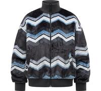 Outdoorjacke RAGWEAR "Tills Print Y", Damen, Gr. L (40), bunt (schwarz), Obermaterial: 100% Polyester. Innenfutter: 100% Polyester. Wattierung: 100% Polyester, weit hüftlang, Ärmel ohne Ärmelschlitz R