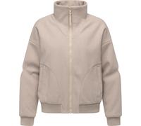 Outdoorjacke RAGWEAR "Toscia", Damen, Gr. S (36), beige, Obermaterial: 100% Polyester; Innenfutter: 100% Polyester; Wattierung: 100% Polyester, oversize hüftbedeckend, hoch geschlossener Ausschnitt, Ä
