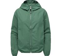 Outdoorjacke RAGWEAR "Vinzie B", Gr. S (36), grün, 100% Nylon, lässig geschnitten hüftlang, Ärmel ohne Ärmelschlitz elastischer Bund mit Gummizug, Jacken Outdoorjacke, Leichte Übergangsjacke mit Kapuz