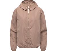 Ragwear Damen extraleichte Übergangsjacke Sommerjacke kurz mit Kapuze Vinzie C YOUMODO Mauve Gr. L