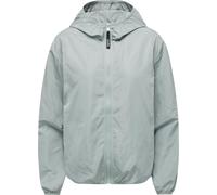 Outdoorjacke RAGWEAR "Vinzie C", Damen, Gr. M (38), grau, 100% Polyester, casual, lässig geschnitten hüftlang, hoch geschlossener Ausschnitt, Langarm Ärmel ohne Ärmelschlitz elastischer Bund mit Gummi