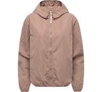 Ragwear Damen extraleichte Übergangsjacke Sommerjacke kurz mit Kapuze Vinzie C YOUMODO Mauve Gr. M