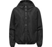 Outdoorjacke RAGWEAR "Vinzie C", Damen, Gr. M (38), schwarz, 100% Polyester, casual, lässig geschnitten hüftlang, hoch geschlossener Ausschnitt, Langarm Ärmel ohne Ärmelschlitz elastischer Bund mit Gu