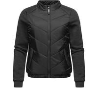 Outdoorjacke RAGWEAR "Zabava", Damen, Gr. XXXL(46), schwarz, Obermaterial: 100% Polyester. Obermaterial Ärmel: 70% Baumwolle, 30% Polyester. Futter: 100% Polyester. Wattierung: 100% Polyester, gerade