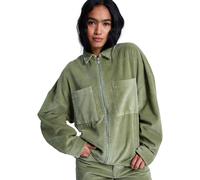 Outdoorjacke ROXY "Chilled Out Washed", Damen, Gr. XL, oil grün, Obermaterial: 100% Walkfrottier;, Jacken Outdoorjacke (32144301-XL) oil grün