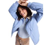 Outdoorjacke ROXY "Sweet Talk", Damen, Gr. L, blau blizzard, Obermaterial: 70% Walkfrottier, 30% Nylon;, Jacken Outdoorjacke (84787835-L) blau blizzard