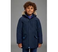 Outdoorjacke SCOUT "Parka mit Fellkragen - NEU von SCOUT", Jungen, Gr. 152/158, blau (marine), Web, Obermaterial: 100% Polyester. Futter: 100% Polyester. Wattierung: 100% Polyester, unifarben, Basic P