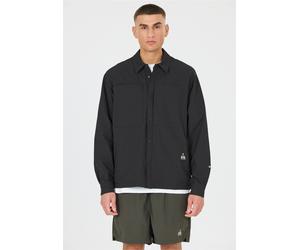 Outdoorjacke SOS "Salonga", Herren, Gr. S, schwarz, 92% Polyamid, 8% Elasthan, unifarben, normal, ohne Ausschnitt, Jacken Outdoorjacke, in winddichter Qualität (25807745-S) schwarz