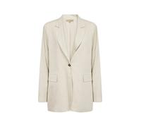 Outdoorjacke SOYACONCEPT "Soya Concept Jackets SC-INA 42", Damen, Gr. 34, 1661 sand, Obermaterial: 55% Leinen, 45% Viskose, Jacken Outdoorjacke (55911949-34) 1661 sand