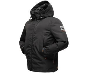 Outdoorjacke STONE HARBOUR "Moagaa", Herren, Gr. XXXL (58), schwarz, Oberstoff: 100% Polyester. Futter: 100% Polyester. Wattierung: 100% Polyester. Ärmelfutter: 100% Polyester, regular fit hüftbedecke