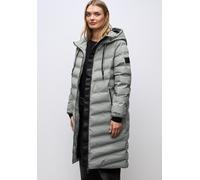 Outdoorjacke STREET ONE, Damen, Gr. 44, grau (fresh sage), Stoff, Obermaterial: 100% Polyester. Futter: 100% Nylon. Füllung: 100% Polyester, unifarben, normal Po-bedeckend, ohne Ausschnitt, elastische