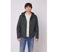 Outdoorjacke STREET ONE MEN, Herren, Gr. M (40), grau (ash grau melange), Stoff, Obermaterial: 100% Polyester. Futter: 100% Polyester, unifarben, comfort fit normal, ohne Ausschnitt, abgesteppt, Jacke