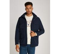 Outdoorjacke TOMMY HILFIGER "LW PACKABLE FIELD JACKET", Herren, Gr. M, blau (desert sky), Web, Obermaterial: 100% Polyester, unifarben, regular fit hüftlang, Bündchen verstellbar, Jacken Outdoorjacke,