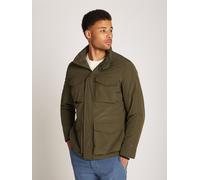 Outdoorjacke TOMMY HILFIGER "LW PACKABLE FIELD JACKET", Herren, Gr. S, grün (army grün), Web, Obermaterial: 100% Polyester, unifarben, regular fit hüftlang, Bündchen verstellbar, Jacken Outdoorjacke,
