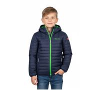Outdoorjacke TROLLKIDS "KIDS EIKEFJORD JACKET", Kinder, Gr. 110, bunt (navy, bright grün), Web, Obermaterial: 100% Polyamid, Jacken Outdoorjacke, Übergangsjacke (23051257-110) navy, bright grün