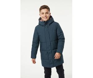 Outdoorjacke VAUDE "KIDS LULEA INSULATION COAT", Jungen, Gr. 158/164, schwarz sea, Obermaterial: 100% Polyester. Futter: 100% Polyester. Wattierung: 100% Polyester, Jacken Outdoorjacke, mit Kapuze und