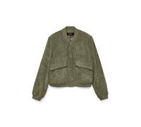 Outdoorjacke VERO MODA "VMRAINIE AMALA SHORT JACKET", Damen, Gr. XS, mermaid, Web, Obermaterial: 100% Polyester, unifarben, regular fit normal, Jacken Outdoorjacke (69449264-XS) mermaid