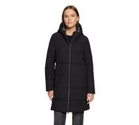 Outdoorjacke VOICE "Damen Winterjacke Wintermantel mit Kapuze", Damen, Gr. M, schwarz, Obermaterial: 100% Polyester; Futter: 100% Polyester; Füllung: 100% Polyester, tailliert, Jacken Outdoorjacke (25