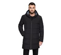 Outdoorjacke VOICE "Herren Winterjacke Wintermantel mit Kapuze", Herren, Gr. M, schwarz, Obermaterial: 100% Polyester; Futter: 100% Polyester; Füllung: 100% Polyester, tailliert, Jacken Outdoorjacke (