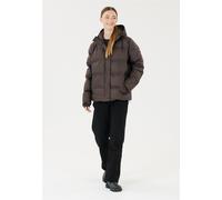 Outdoorjacke WEATHER REPORT "Audrey", Damen, Gr. 36, espresso, 100% Polyester, kariert, unifarben, normal, ohne Ausschnitt, Jacken Outdoorjacke, in wasserfester Qualität (22900235-36) espresso