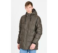 Outdoorjacke WEATHER REPORT "Audrian", Herren, Gr. S, grün (dunkelgrün), 100% Polyester, unifarben, normal, ohne Ausschnitt, Jacken Outdoorjacke, mit wasserfester Beschichtung und warmem Polster (5567