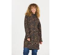 Outdoorjacke WEATHER REPORT "Balmy", Damen, Gr. 50, schwarz, 90% Polyester, 10% Elasthan, lang, ohne Ausschnitt, Jacken Outdoorjacke, mit 15.000 mm Wassersäule (54206230-50) schwarz