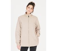 Outdoorjacke WEATHER REPORT "Cassidy", Damen, Gr. 46, grau (hellgrau), 100% Polyester, unifarben, normal, hoch geschlossener Ausschnitt, Jacken Outdoorjacke, mit wasserabweisender Membran (41173511-46