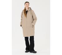 Outdoorjacke WEATHER REPORT "Heaten", Damen, Gr. 44, beige, 100% Polyester, unifarben, normal, ohne Ausschnitt, Jacken Outdoorjacke, mit wasserabweisender Eigenschaft (73853245-44) beige
