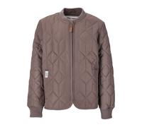 Outdoorjacke WEATHER REPORT "Piper", Kinder, Gr. 176, grau (taupe), 100% Polyester, unifarben, normal, ohne Ausschnitt, Jacken Outdoorjacke, mit verdecktem Reißverschluss (89340663-176) taupe