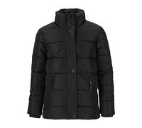 Outdoorjacke WHISTLER "Amaret", Kinder, Gr. 164, schwarz, 100% Polyester, kariert, unifarben, normal, hoch geschlossener Ausschnitt, Jacken Outdoorjacke, mit wasserabweisender TPU-Membran (92709034-16