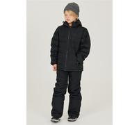 Outdoorjacke WHISTLER "Carseno Jr.", Kinder, Gr. 140, schwarz, 100% Polyester, kariert, normal, ohne Ausschnitt, Jacken Outdoorjacke, mit wasserabweisender Eigenschaft (49253861-140) schwarz