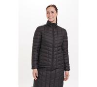 Outdoorjacke WHISTLER "Kate", Damen, Gr. 36, schwarz, Kunstfaser, unifarben, normal, hoch geschlossener Ausschnitt, Jacken Outdoorjacke, in tollem Stepp-Design (42771336-36) schwarz